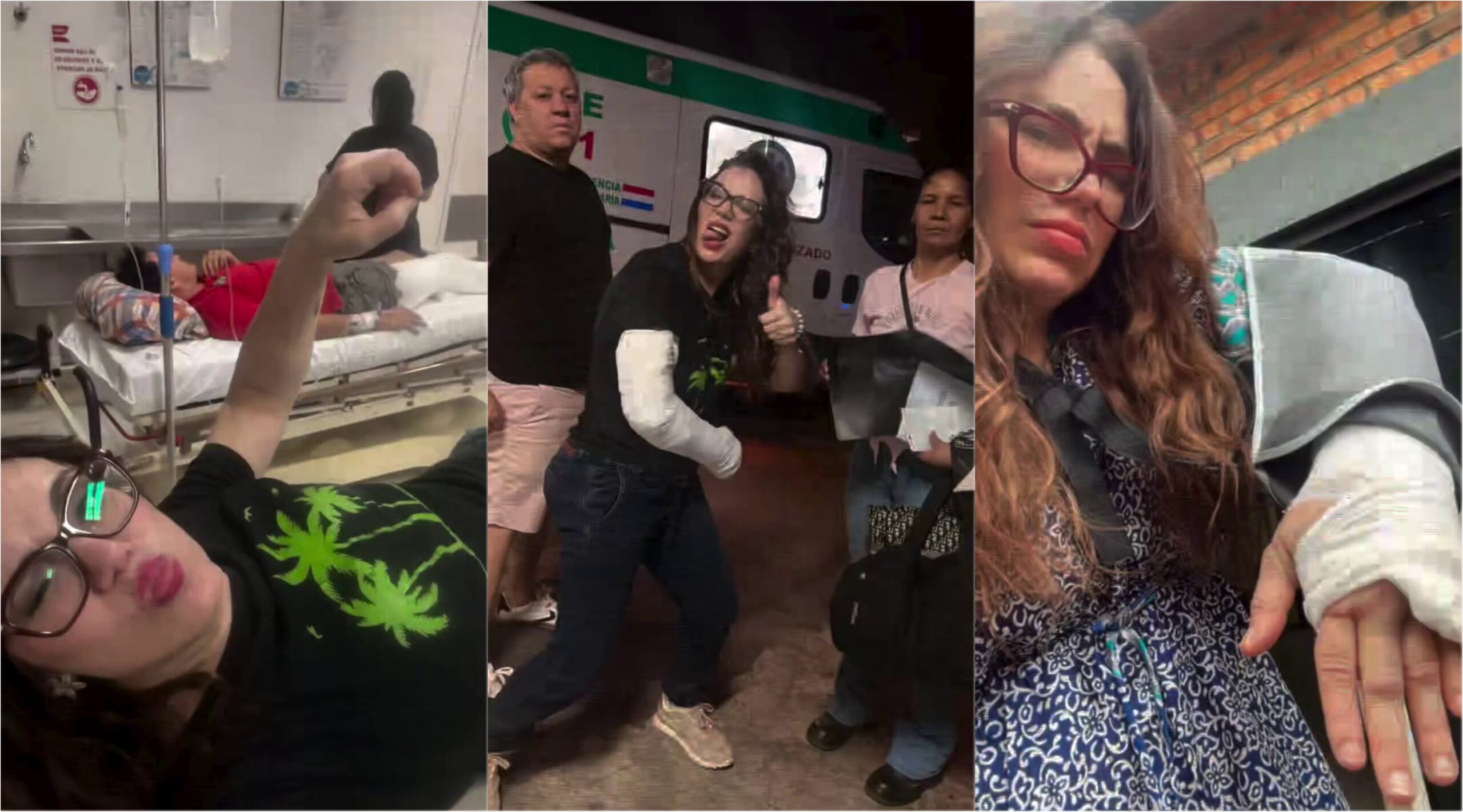 (VIDEO) Clara Franco pasó por el quirófano y dijo: “Muñeca atornillada”