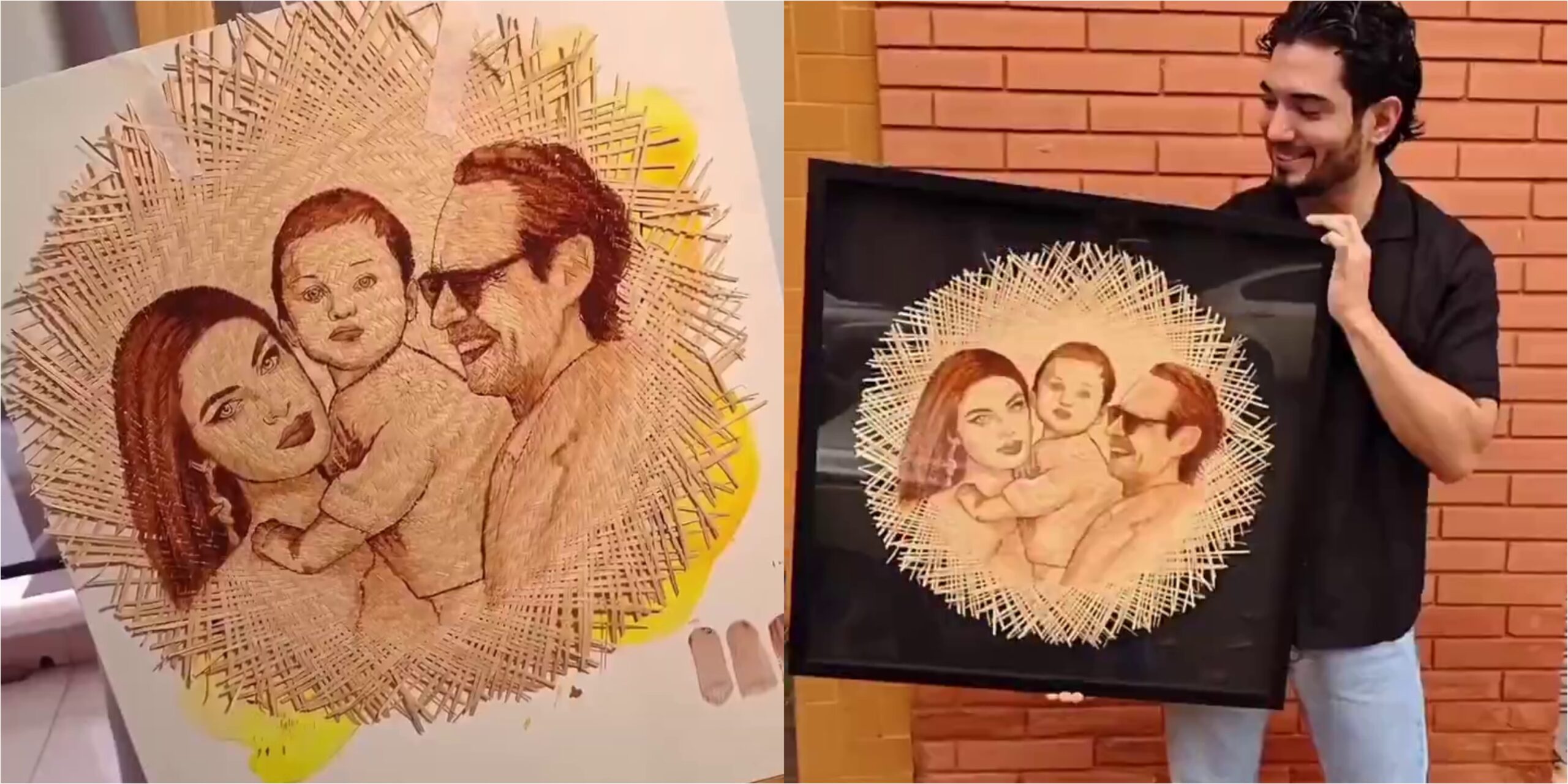 (VIDEO) ¡Nadia Ferreira sorprendida con un arte sobre karanda’y!