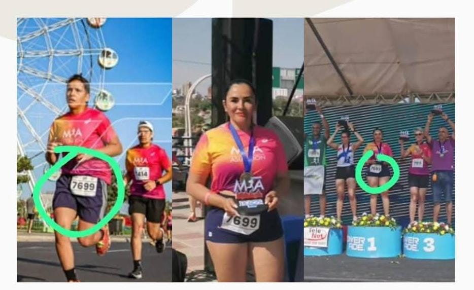 ¡Competidora ganó carrera pero le quitaron jey trofeo!: ¡Mirá porqué!