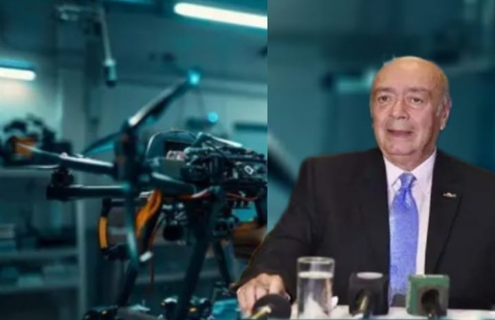 ¡Jaegli usó dron para protestar en el debut del Cente!