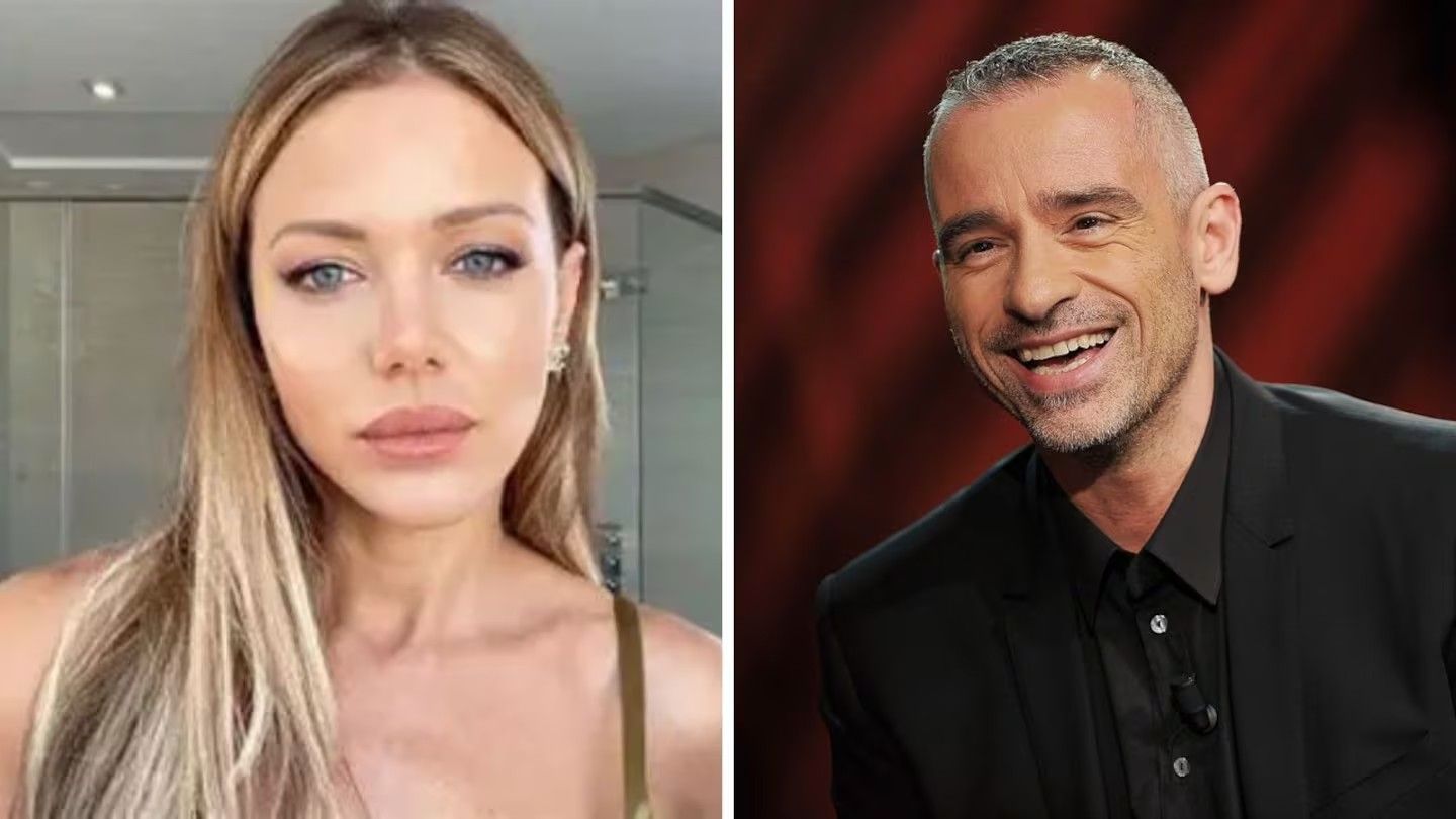 (VIDEO) ¡El cantante Eros Ramazzotti se quiso sobrepasar con modelo kurepa!