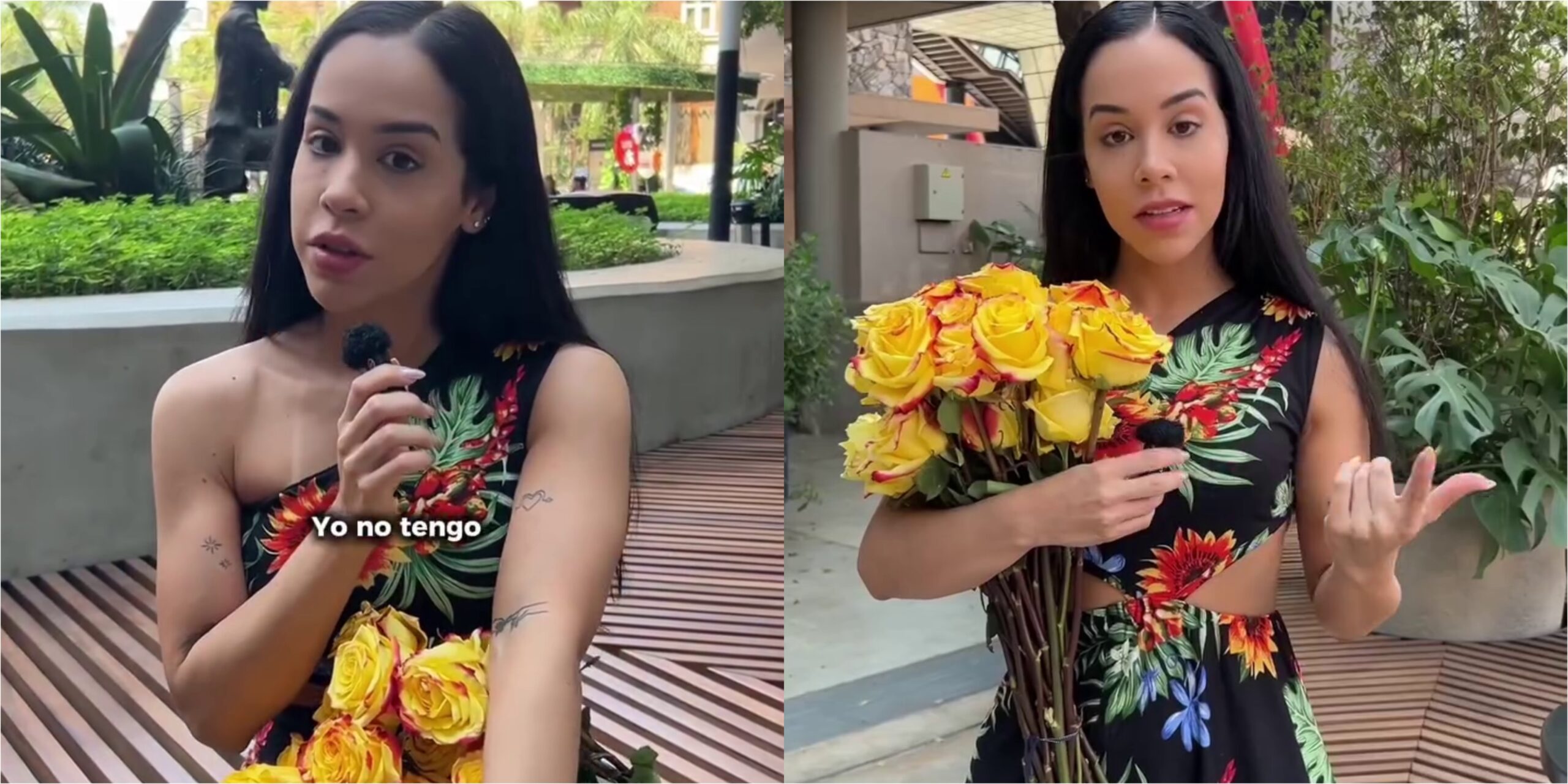 (VIDEO) ¡Esta cuerona contó el ingueroviable motivo por el que no le gusta recibir flores!