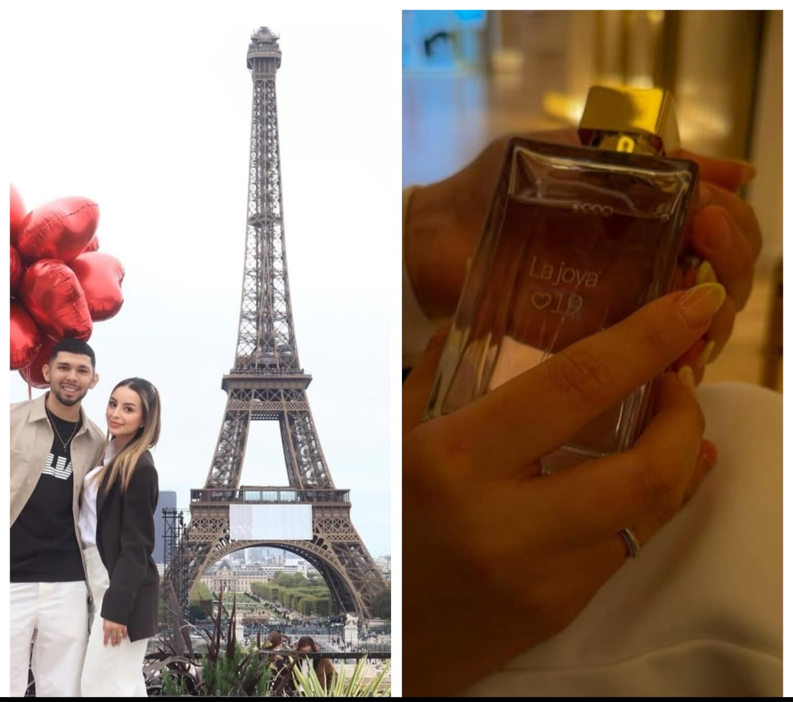 Julio Enciso por Paris con su amorchi: ¿Se viene su perfume?