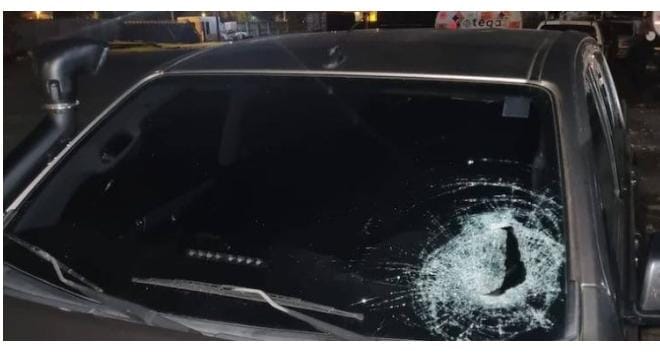 Trabajadores del Abasto atacaron con cascotes a funcionarios fiscalizadores de DNIT