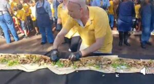 Guinness: Encarnación logró récord mundial con el lomito árabe ipukuvéa