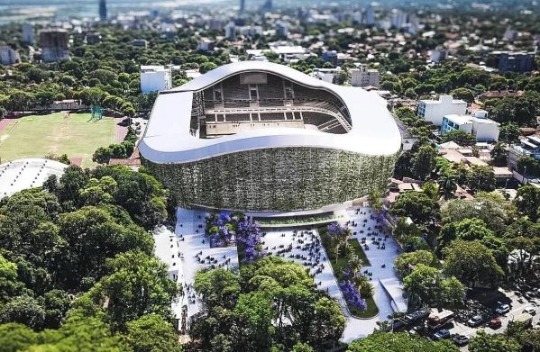 ¡Mañana van a empezar a colocar los pilotes para el nuevo estadio de Olimpia!