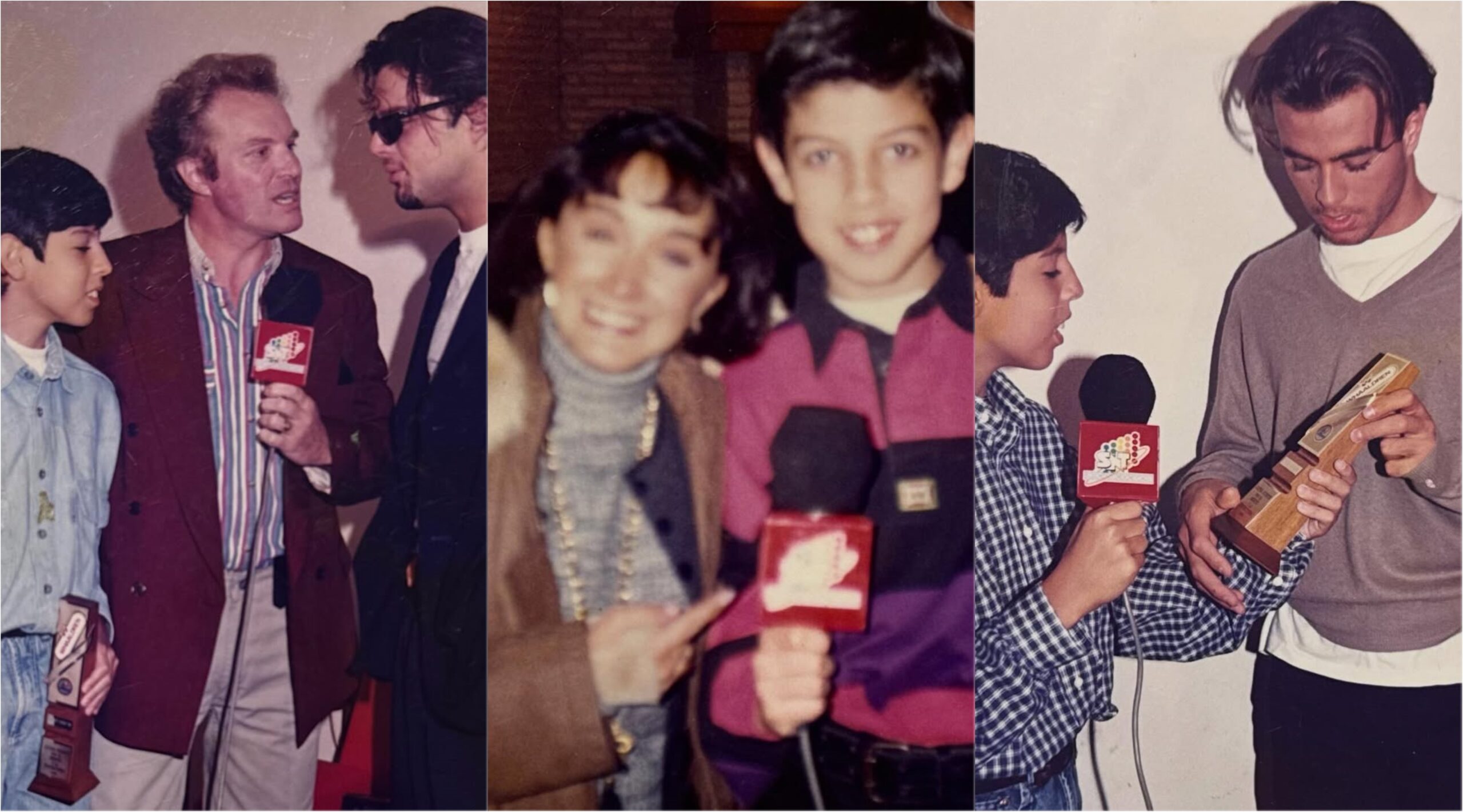 (GALERÍA) ¡Chiche Corte mostró sus ingueroviables entrevistados desde que era un peque!