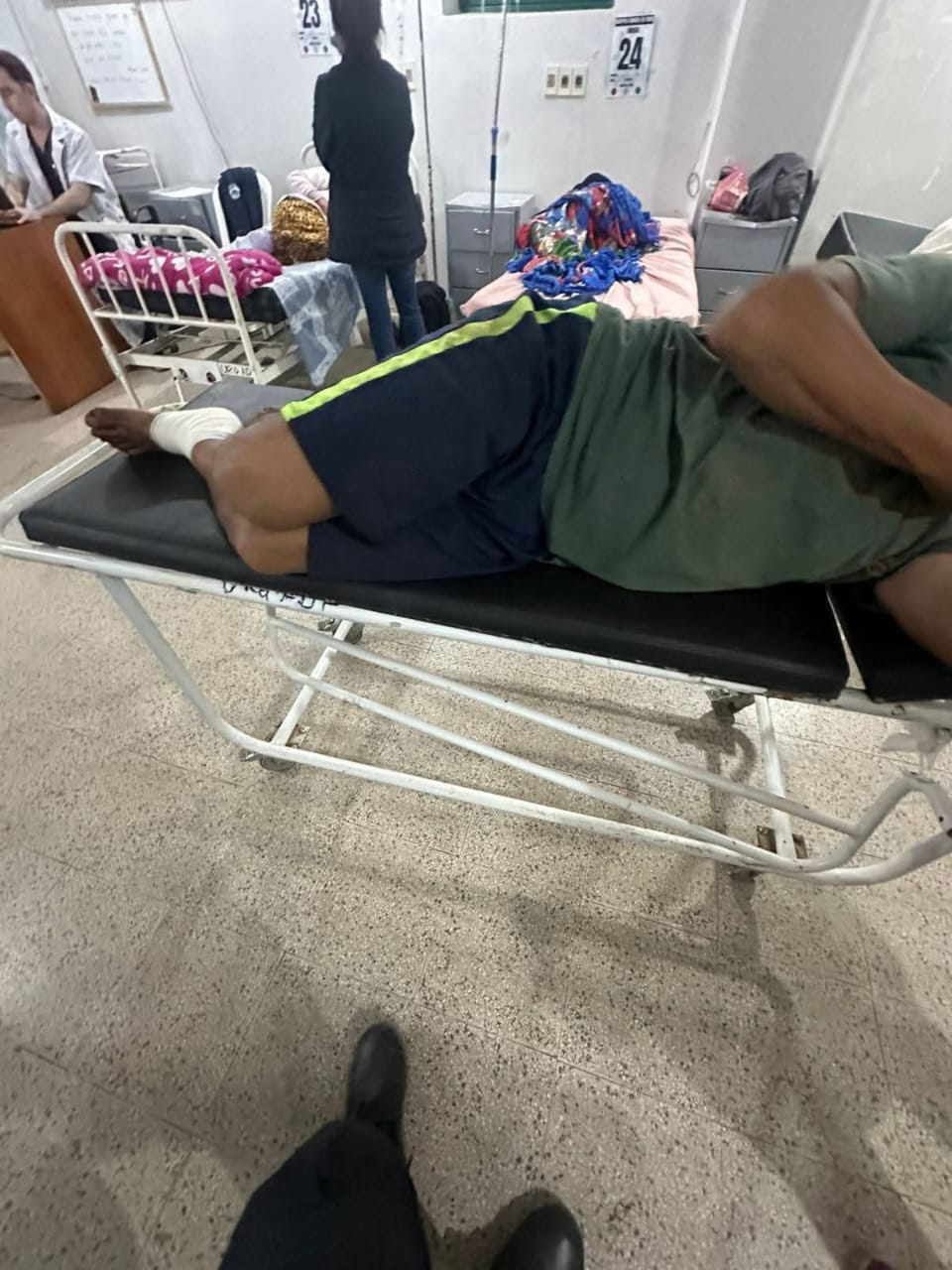 Karai baleó a un hombre por un pastizal