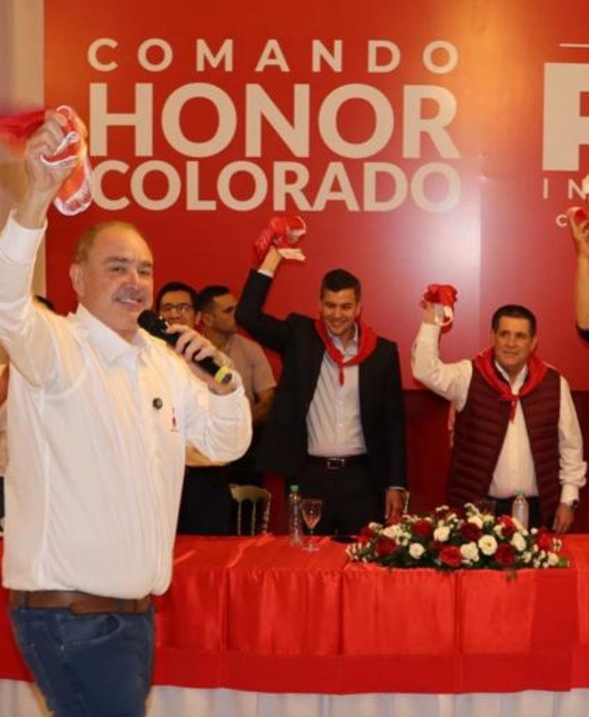 Peña, Cartes y Vaesken sellan unidad para internas colo’o en CDE