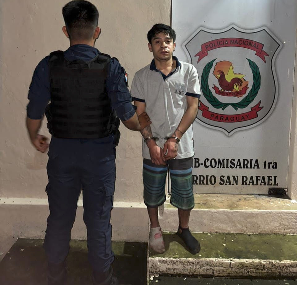 Detuvieron a joven por agredir a su  mamá