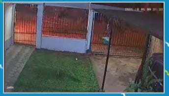 Atacaron vivienda con bombas molotov