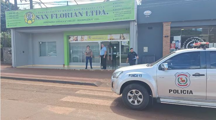 Solitario mondaha se llevó una millonada de una cooperativa