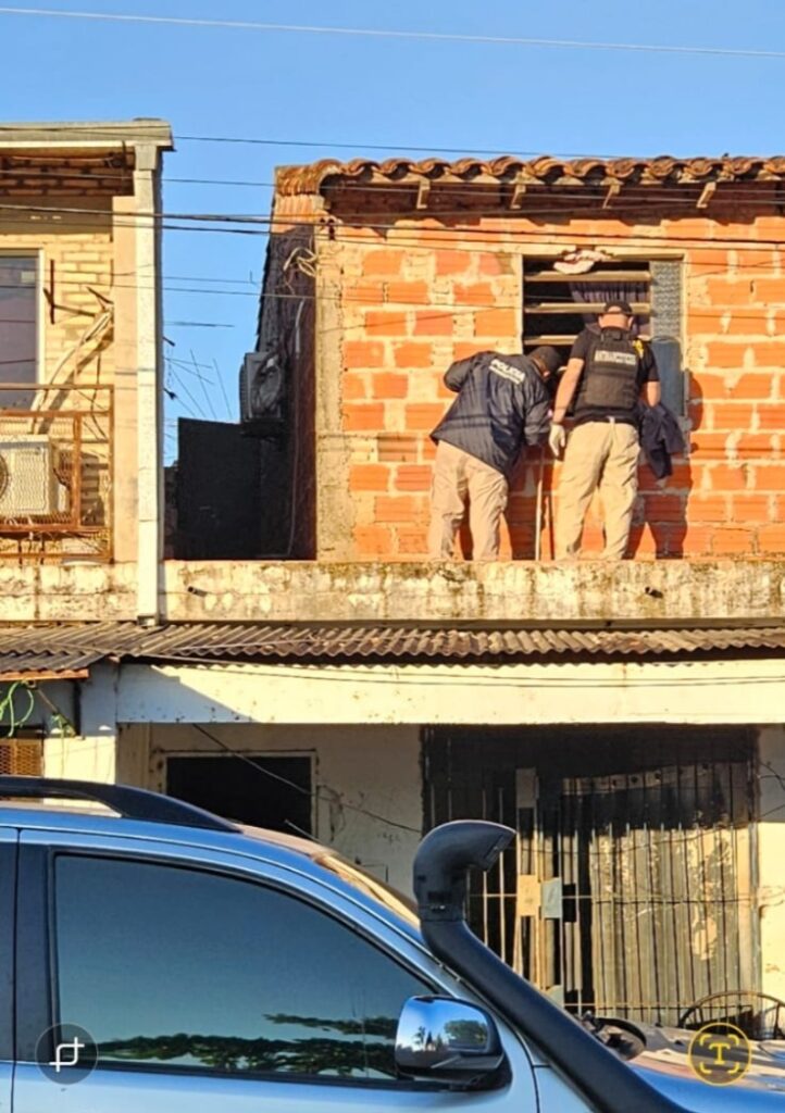 Una jovencita fue detenida tras un allanamiento en Mariano Roque Alonso