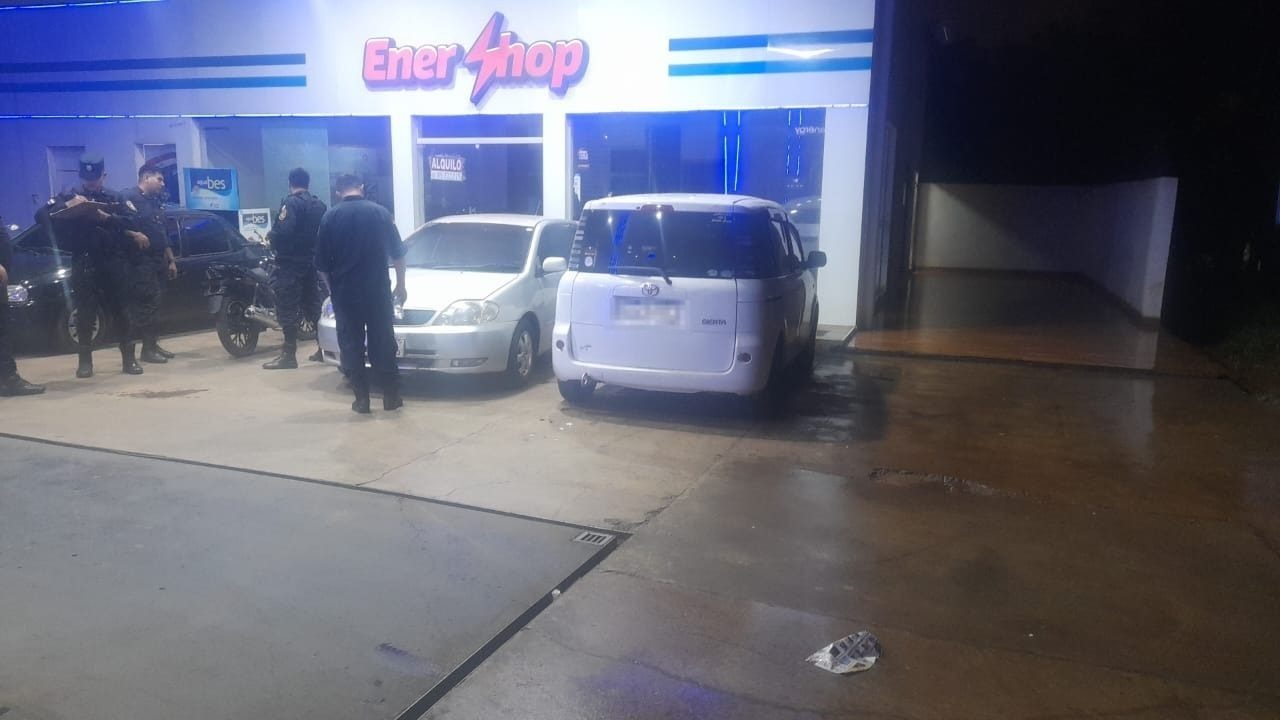 (VIDEO). Frustran intento de robo a estación de servicios en Capiatá