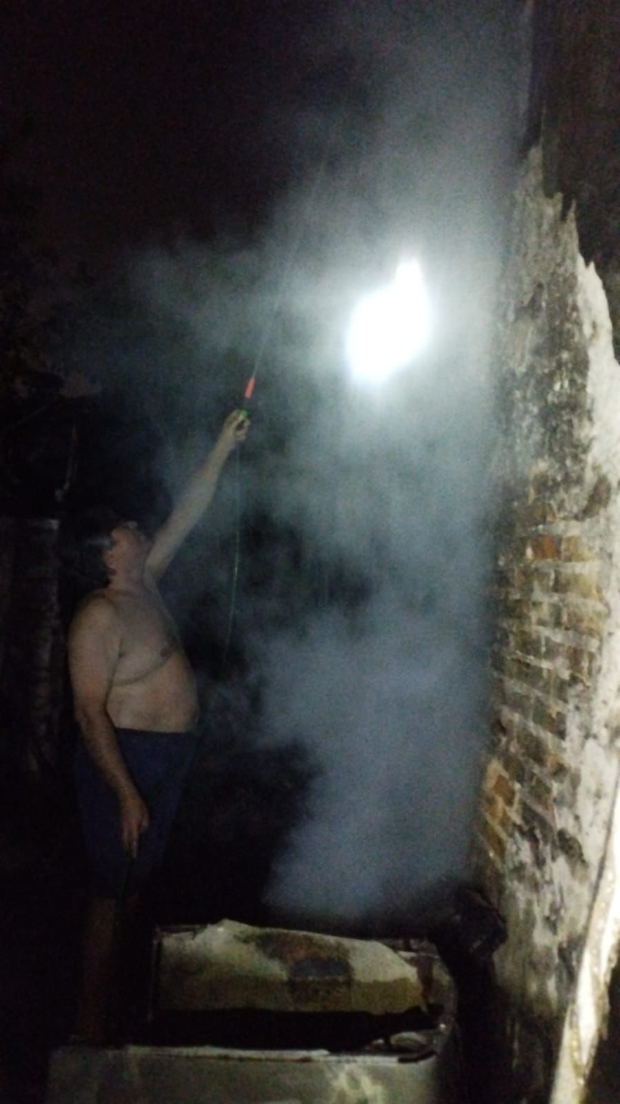 Okái hóga, pero óga jára rajó a bomberos