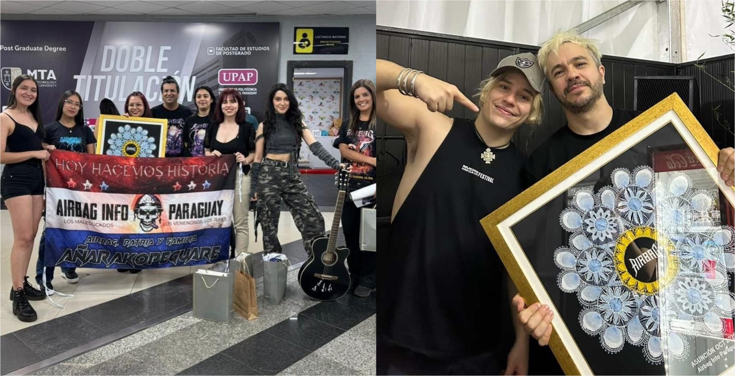 ¡Mañami el regalo que se llevó “Airbag” de su club de fans del Paraguay!