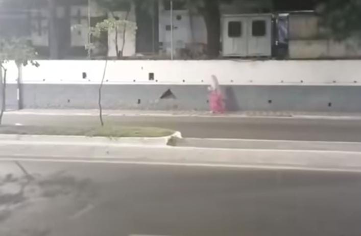 (VIDEO)Novia misteriosa causó revuelo en Asunción y aseguran que era “Malavisión”