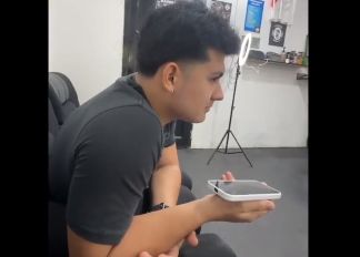 (VIDEO) Barbero grabó todo cómo pa intentaron robarle su cuenta con una llamada