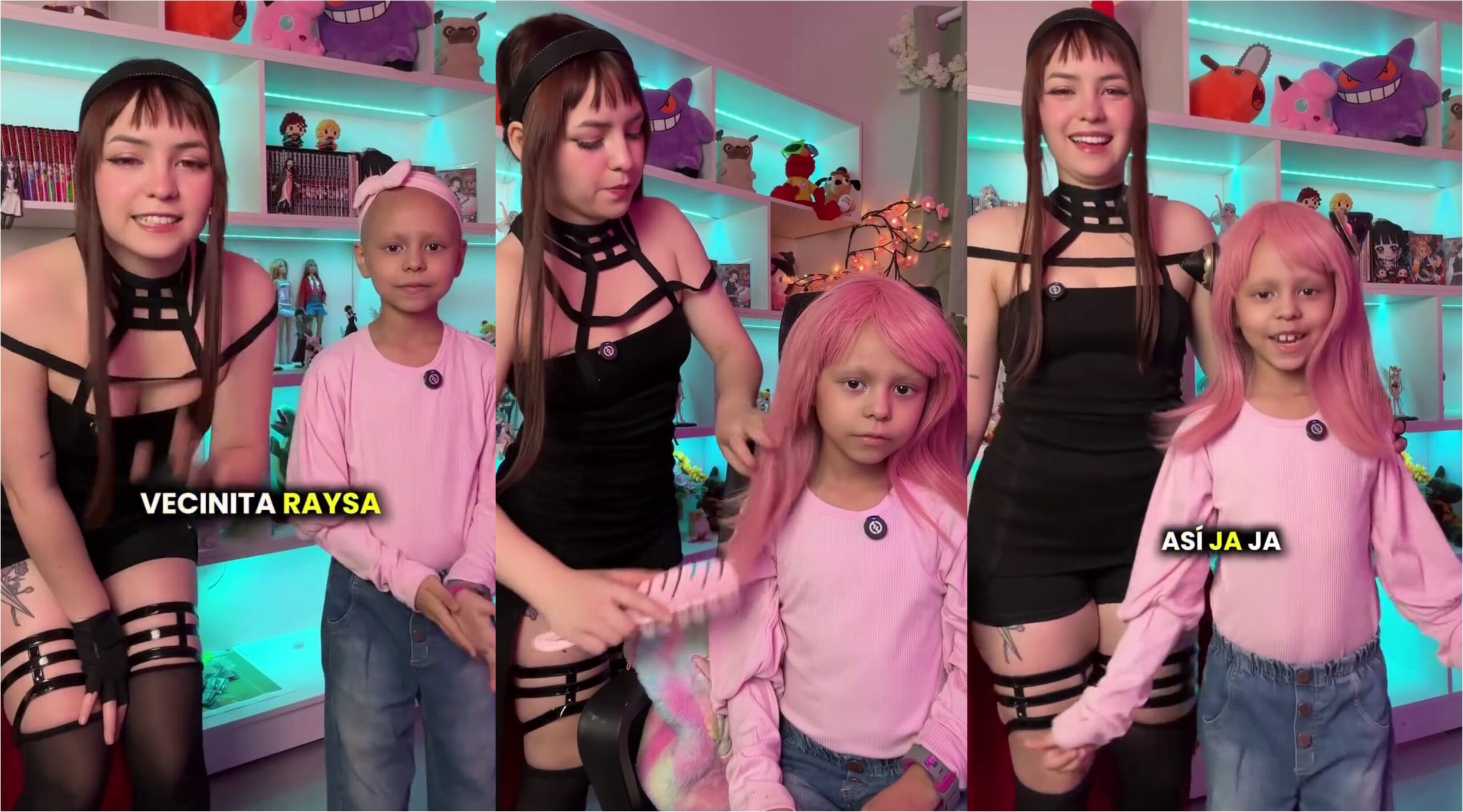 (VIDEO) ¿Yo piko lloro? El emotivo gesto de “Oniichan” con una pequeña fan