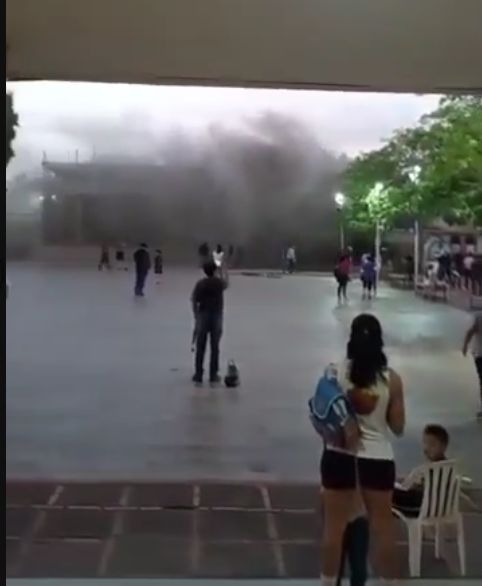 Okái una parte del Club Sajonia de Asunción