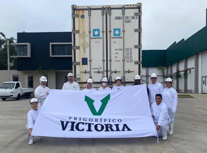 Frigorífico Victoria prepara primer embarque cárnico hacia yankilandia