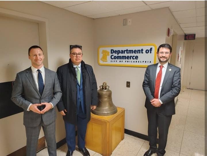 Embajador paraguayo en yankilandia ultimó detalles para recibir a la Albirroja en Pensilvania