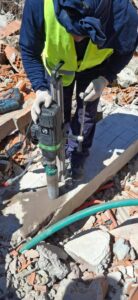 Ojejapo pericia de edificio que ho’a en Encarnación seis meses después 