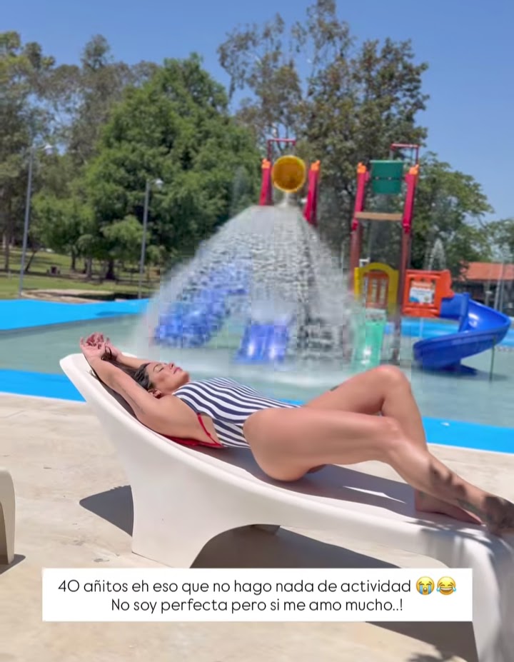 Larissa presume sus 40 pirulos: “No soy perfecta, pero…”