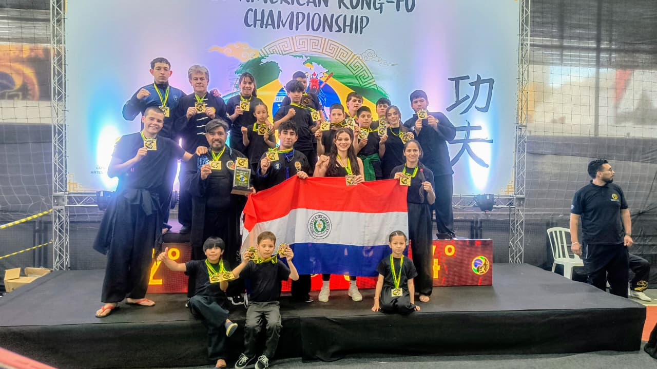 Dejan a Paraguay en lo más alto en el Panamericano de Kuoshu en Brasil