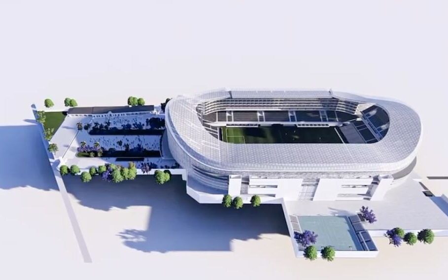 Hay nueva fecha para el inicio de la construcción del estadio de Olimpia