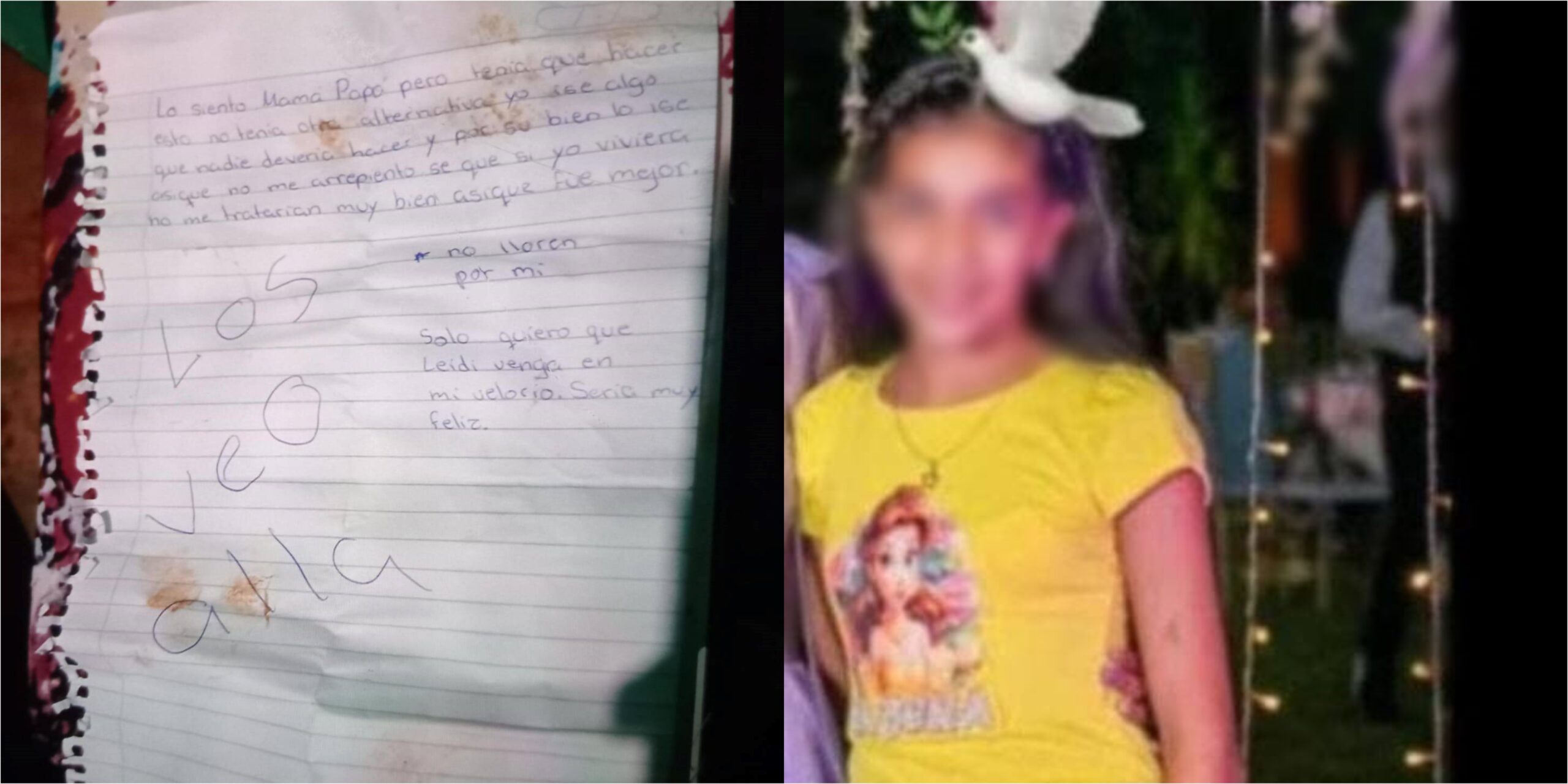 ¡Conmoción en Naranjito por mu3rt3 de una niña de 12 años que dejó una carta de despedida!