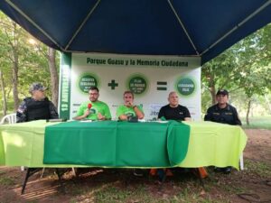 13.° aniversario: Fortalecen seguridad en el Parque Guasu Metropolitano