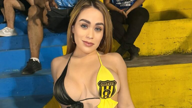 (VIDEO) ¡Maína de Guaraní salió a bancarle a su equipo luego de la derrota!