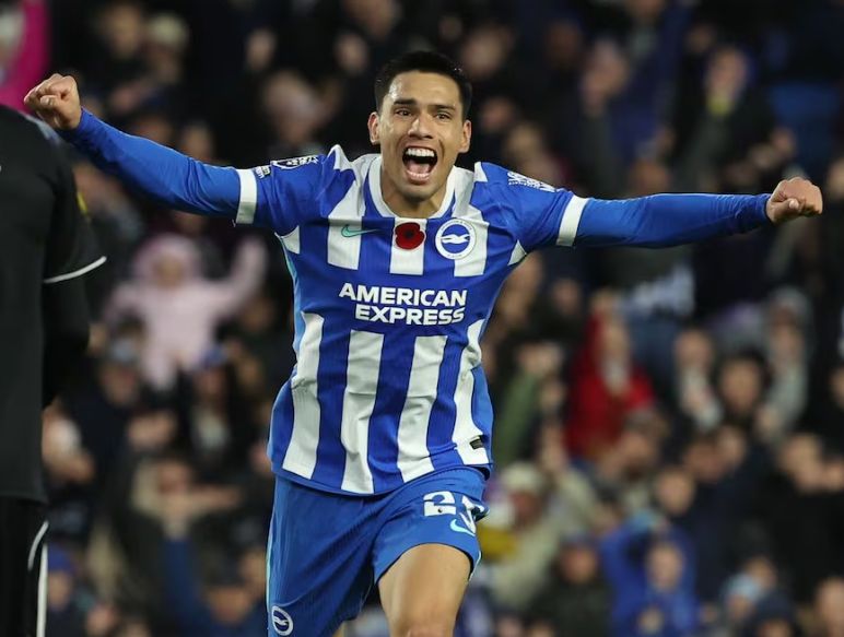 (VIDEO) El Brigthon presumió de las jugadas de Diego Gómez