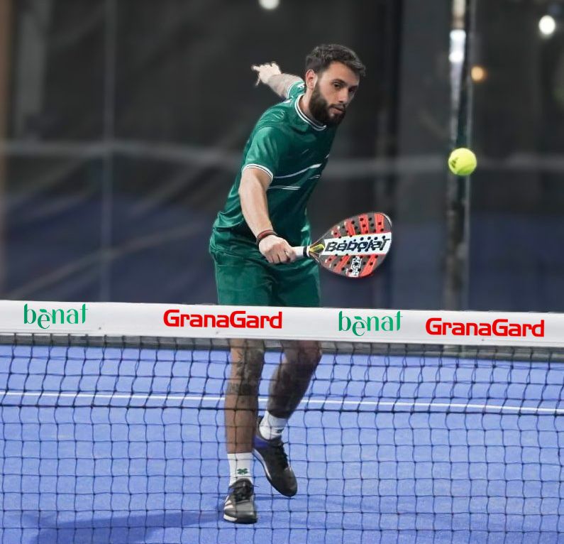 BeNat y GranaGard acompañan al padelista paraguayo Jeremías Elvira rumbo al Panamericano de Pádel 2025