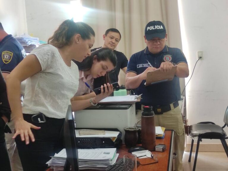 Allanan Fiscalía de Luque tras denuncia de usurpación de funciones