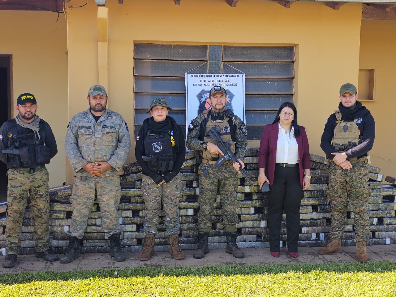 Caaguazú: Fiscalía intervino en incautación de más de una tonelada de presunta marihuana