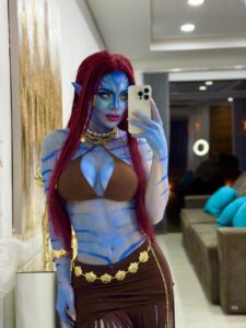 ¡La increíble transformación de Fátima Gauto para Halloween!