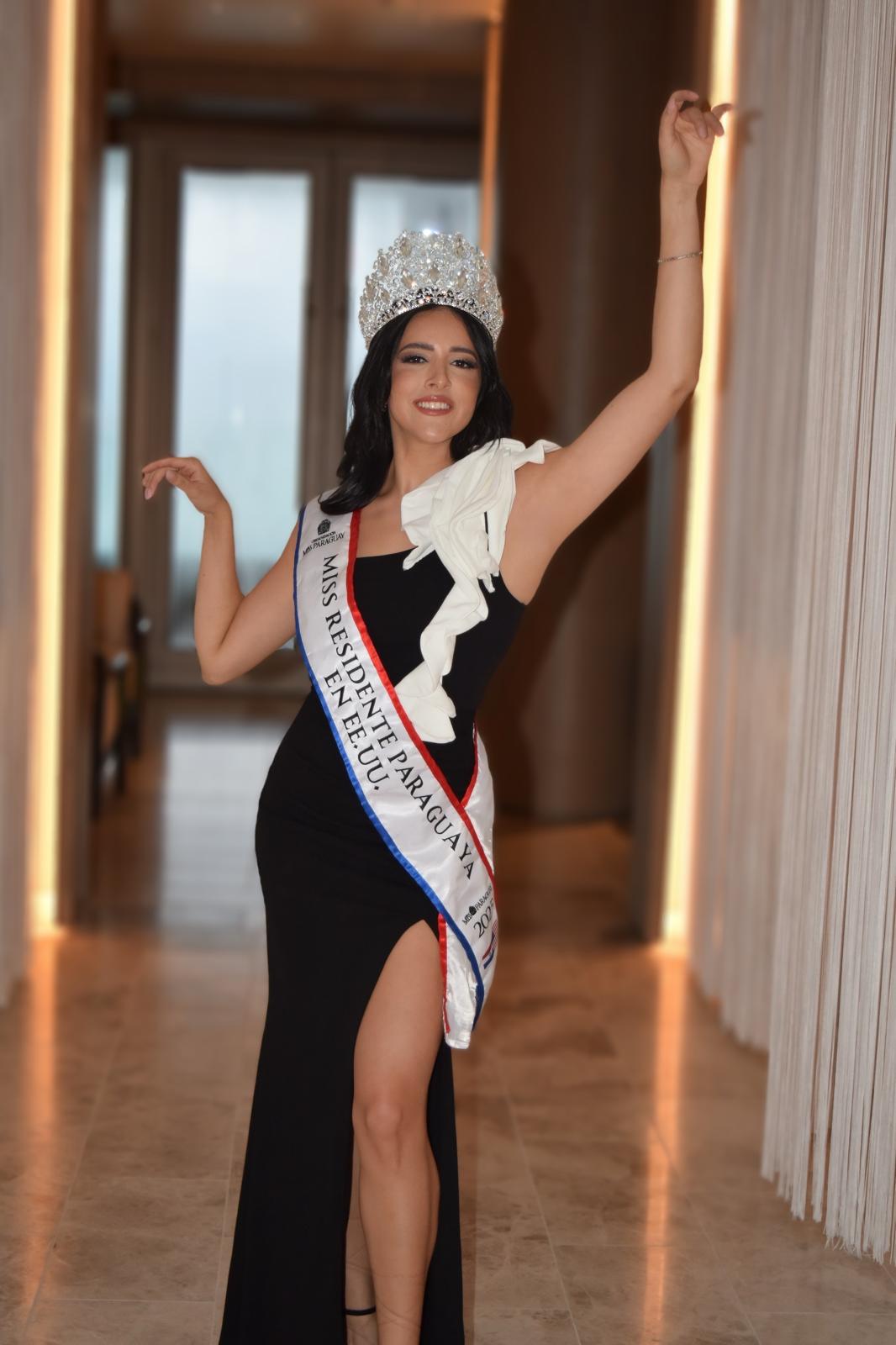 ¡Miss Residente pisa suelo paraguayo en busca de corona!