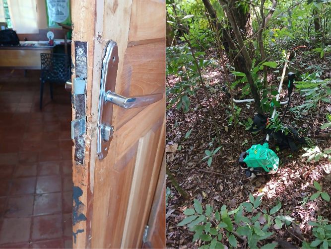 Mondaga entraron a robar en un colegio de Edelira