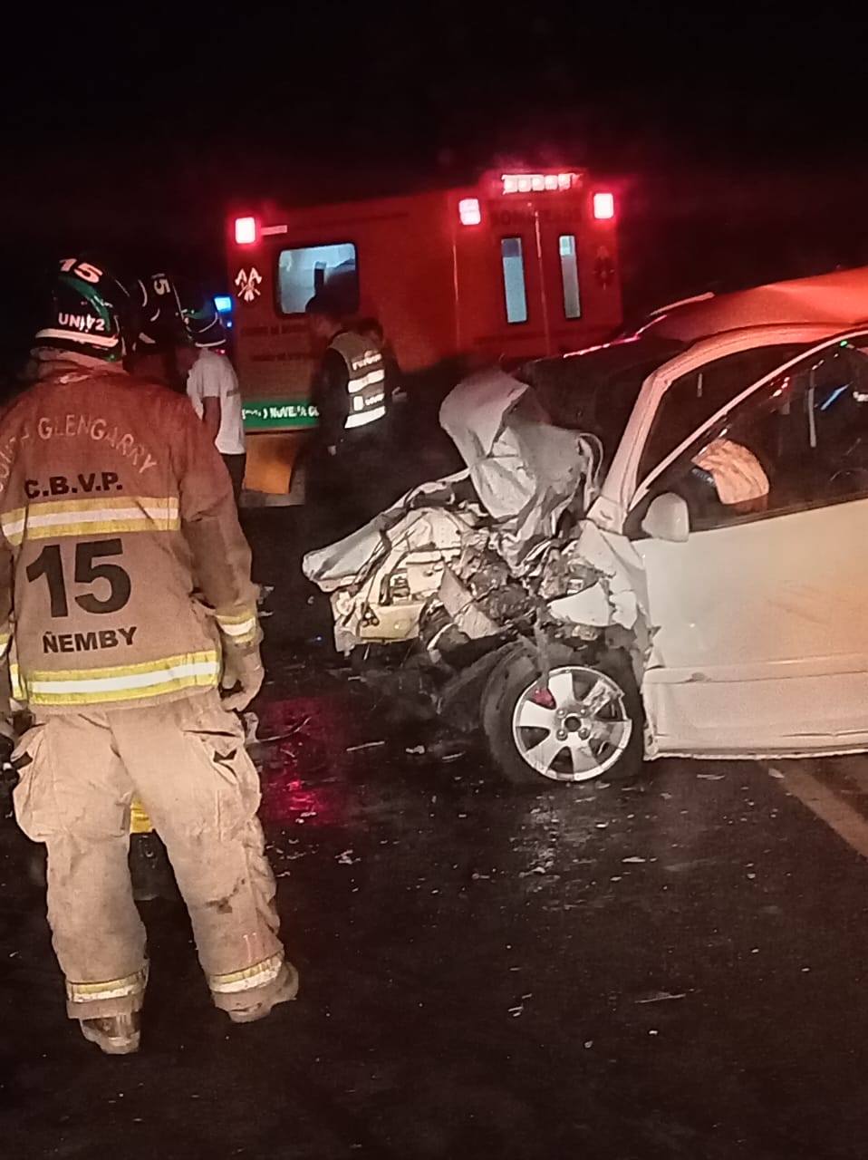 Un hombre murió y otro quedó herido en accidente vai en Ypané