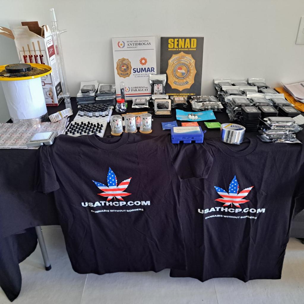 Luque: detienen a ciudadano estadounidense vinculado a red de producción de aceite de cannabis