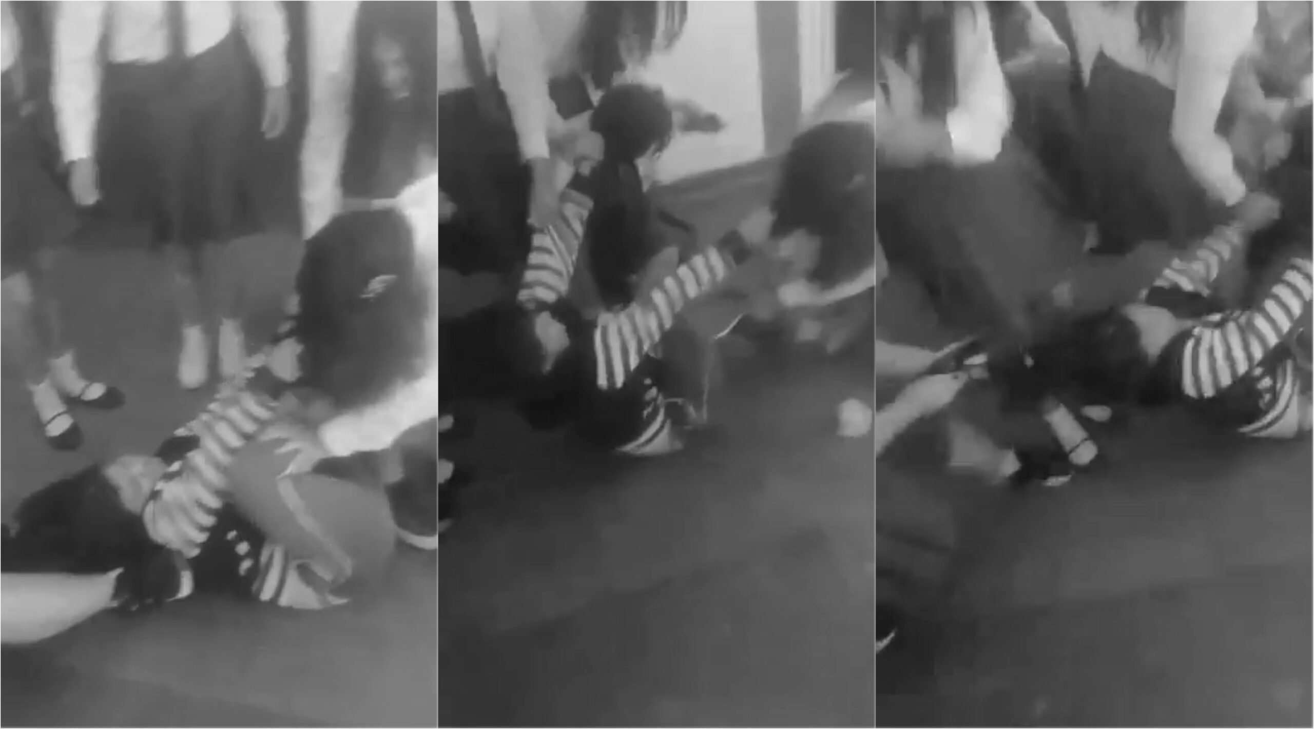 (VIDEO) ¡Alumnas a los golpes y akârague jetira en Pilar!