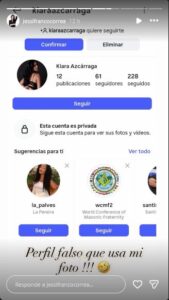 ¡Jessi Franco denunció que un tekorei creó un perfil falso con sus fotos!