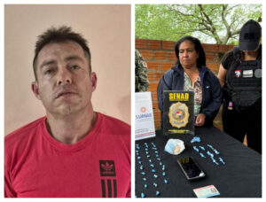 Detienen a pareja que vendía drogas a péndex y jóvenes en Emboscada