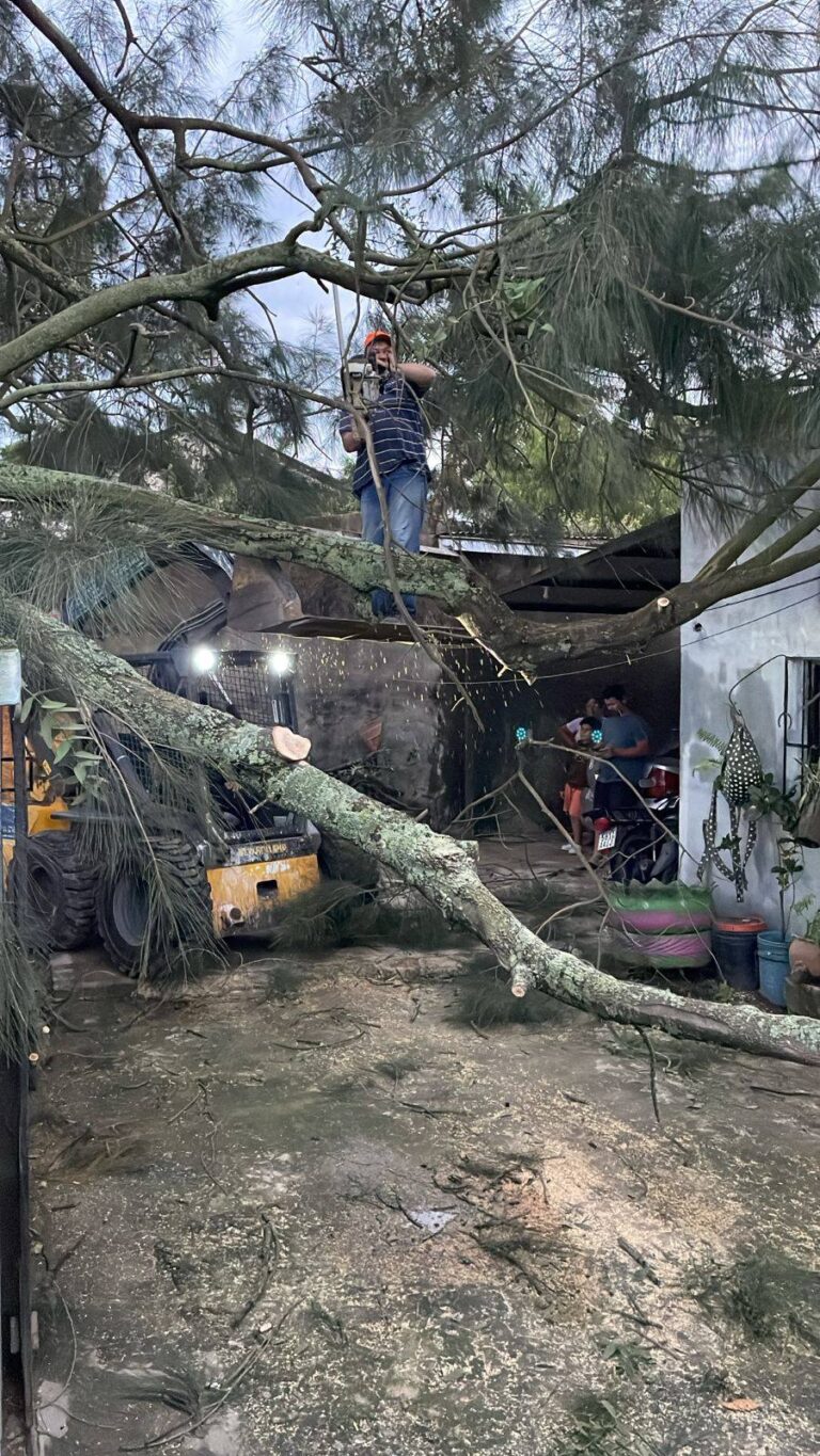 Temporal dejó un muerto y mas 700 familias sin techo