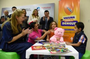 Arrancó jekutu’i contra el dengue a niños de 6 a 8 años 