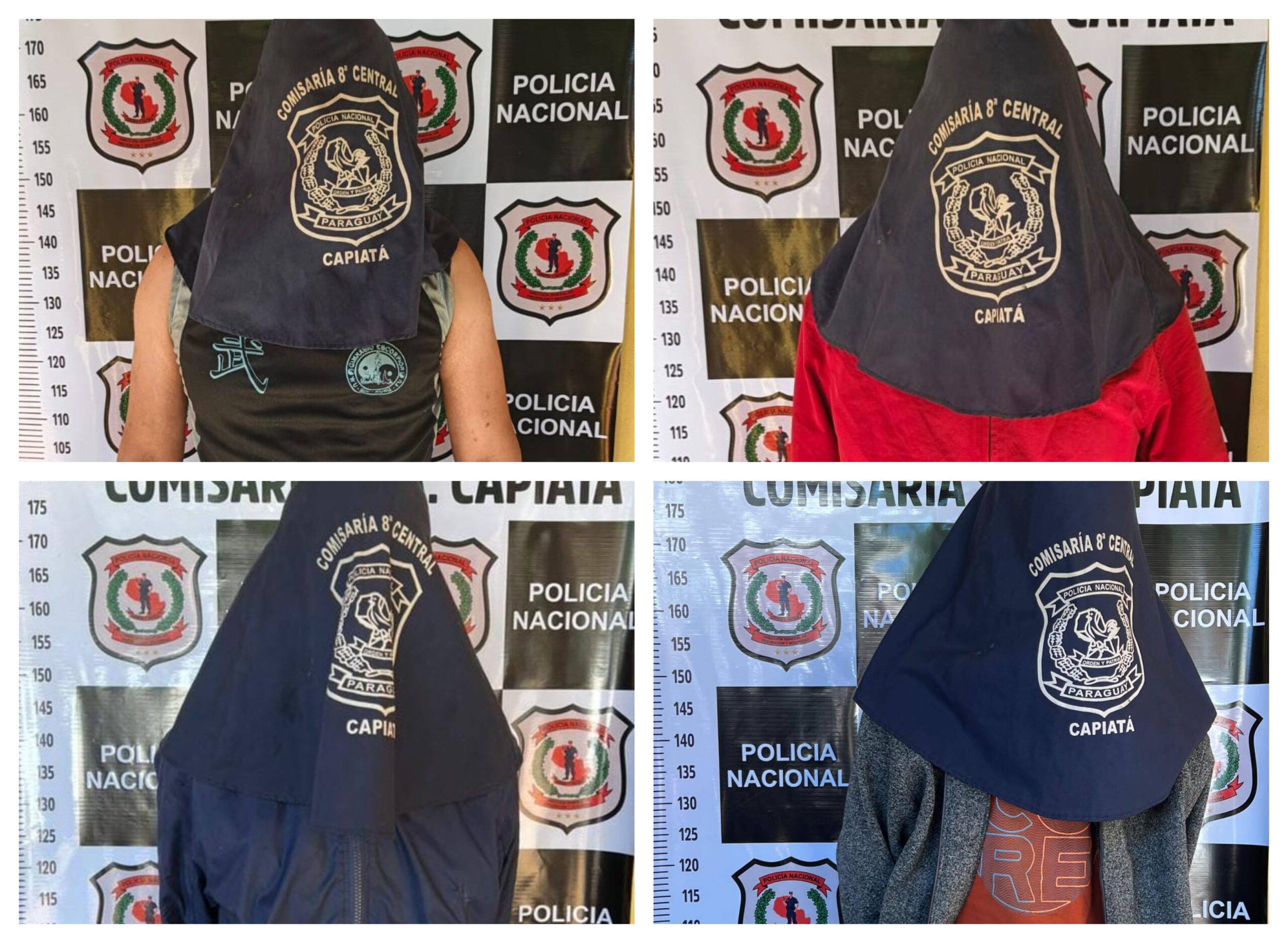 Detienen a cuatro exconvictos que vaciaron una capilla de Capiatá