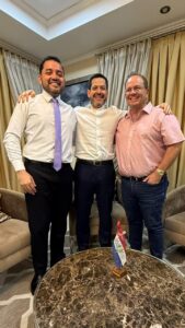 Latorre, Camilo Pérez y Bello sellan alianza para impulsar proyectos que transformen la capital