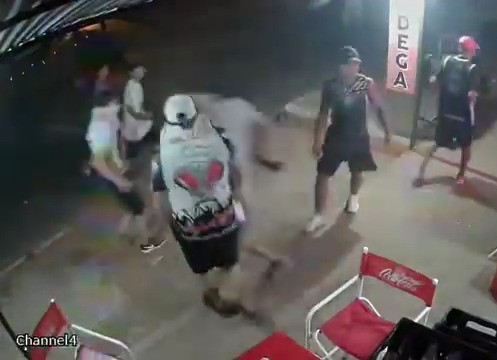 (VIDEO) Barras bravas atacaron una bodega en Ñemby